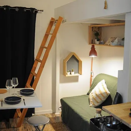 Appartement Le 8 - Mini studio au Jardin de Ville